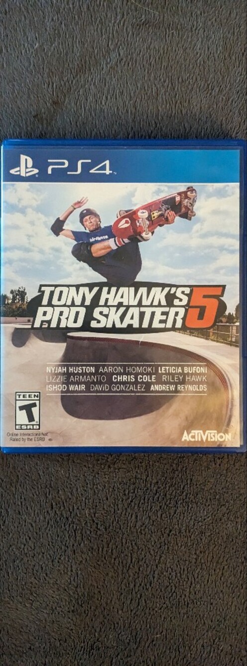 Sony PS4 Tony Hawk's Pro Skater 5 Blue Case